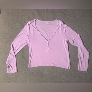 Victoria's Secret Light Purple Long Sleeve Top